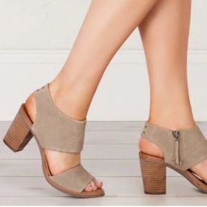 TOMS Majorca Cutout Heeled Sandal